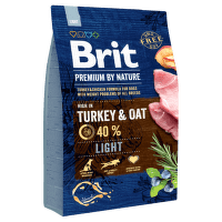 Brit Premium by Nature granuly Light morka 3 kg