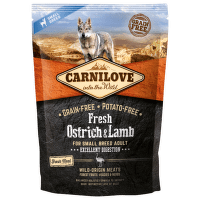 Carnilove Fresh Ostrich a Lamb Excellent Digestion for Small Breed Dogs 1,5 kg
