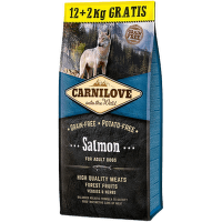 Carnilove Salmon Adult 12+2kg zdarma