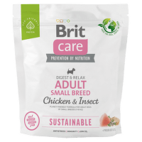 Brit Care Dog granuly Sustainable Adult Small Breed 1kg