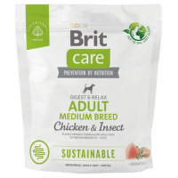Brit Care granuly Dog Sustainable Adult Medium Breed 1kg
