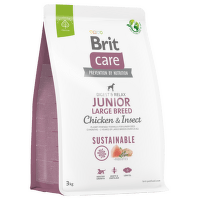 Brit Care granuly Dog Sustainable Junior Large Breed 3kg