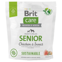 Brit Care granuly  Dog Sustainable Senior 1kg
