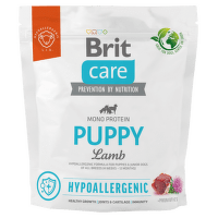 Корм для щенков – Brit Care Hypoallergenic Puppy All Breed Lamb, 1 кг