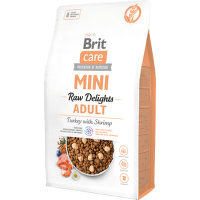 Granuly Brit Care Mini FD Raw Delights moriak s krevetami 2 kg