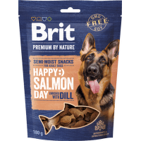 Pamlsok Brit Premium by Nature Dog losos s kôprom 180 g