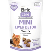 Pochúťka Brit Care Dog Mini Treats Liver Detox 50 g