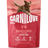 Granuly CARNILOVE Active pre dospelé psy zverina, sob a diviak 1,5 kg