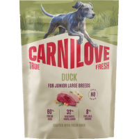Granuly CARNILOVE True Fresh pre mladé psy veľkých plemien kačica 1,5 kg