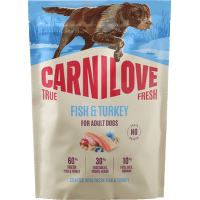 Granuly CARNILOVE True Fresh pre dospelé psy ryba a morka 1,5 kg