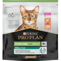 Barība kaķiem – Pro Plan STERILISED Cat Salmon RENAL, 0,4 kg