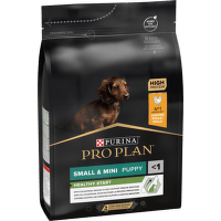 Barība kucēniem – Pro Plan Small and Mini Puppy Chicken, 3 kg