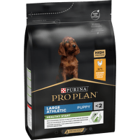 Корм для щенков – Pro Plan Large Athletic Puppy Chicken, 3 кг