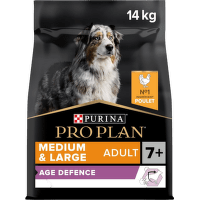 Корм для собак – Pro Plan Medium and Large Adult 7+ Chicken, 14 кг