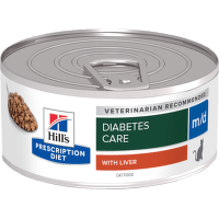 Ветеринарные консервы для кошек – Hill's m/d Liver, 156 г