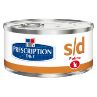 Veterinārie konservi kaķiem – Hill's s/d Liver, 156 g