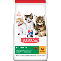 Barība kaķēniem – Hill's Kitten Chicken, 0,3 kg
