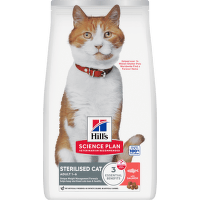 Hill's Science Plan Feline Young Adult sterilised Cat Salmon 10kg