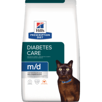 Veterinārā barība kaķiem – Hills m/d Cat (Diabetes Care), 1,5 kg