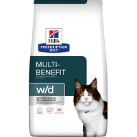 Ветеринарный корм для кошек – Hill's w/d Cat, 1,5 кг