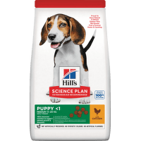 Bar­ība kucēniem – Hill's Puppy Medium Chicken, 2,5 kg