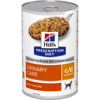Hill's Prescription Diet c/d Multicare na starostlivosť o močový systém s kuraťom 370g