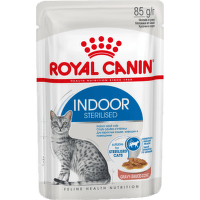 Консервы для кошек – Royal Canin Indoor Sterilised (соус), 85 г