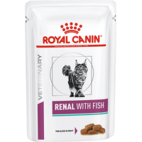 Veterinārie konservi kaķiem – Royal Canin Renal Cat, Fish, 85 g