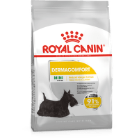 Barī­ba suņiem – Royal Canin Mini Dermacomfort, 8 kg