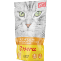 Konservi kaķiem – Josera Pate Pute mit Zucchini, 85 g