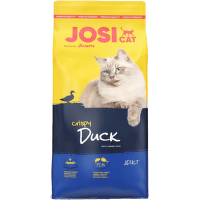 Barība kaķiem – JosiCat Crispy Duck and Fish, 18 kg
