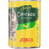 Консервы для кошек – JosiCat Chicken in jelly, 400 г