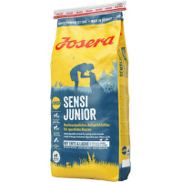 Barība kucēniem – Josera Sensi Junior, ar pīli un lasi, 15 kg