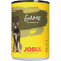 Konservi suņiem – JosiDog Game in sauce, 415 g