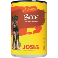 Консервы для собак – JosiDog Beef in sauce, 415 г