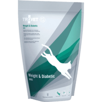 Veterinārā barība kaķiem - Trovet WRD Weight and Diabetic, 500 g