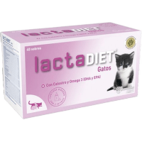 Молочная смесь для котят и хорьков - OPKO Health Europe, Lactadiet Gatos, 40 шт.