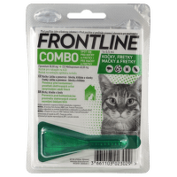 Pretblusu un pretērču pilieni kaķiem – Frontline Combo Cat