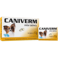 Противоглистное средство для собак и кошек – Caniverm, 0,175 г табл., 6 шт.