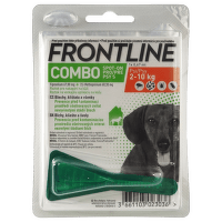 Pretblusu un pretērču pilieni suņiem – Frontline Combo S Dog Small