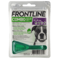 Pretblusu un pretērču pilieni suņiem – Frontline Combo L Dog Large