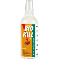 Līdzeklis pret blusām, ērcēm, ektoparazītiem – BIO KILL, 2,5 mg/1 ml, 100 ml, bezrecepšu vet. zāles - reģ. NR - VA - 072463/3