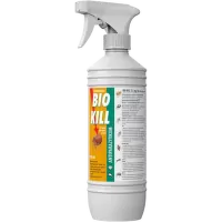 Aerosols pret blusām, ērcēm, ektoparazītiem – BIO KILL, 2,5 mg/1 ml, 500 ml