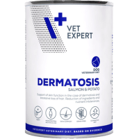 Veterinārie konservi suņiem – VetExpert 4T VD DERMATOSIS, 400 g