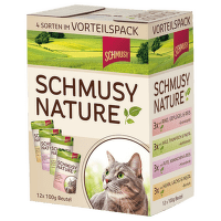 Kapsičky SCHMUSY NATURE ve šťávě multipack 1200g