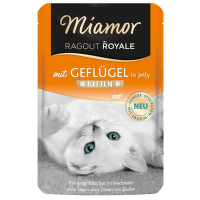Miamor Ragout Royale kapsička kitten hydina v želé 100 g