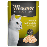 Консервы для кошек – Miamor Feine Filet Chicken in Poultry Jelly, 100 г
