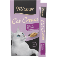 Krem malt Miamor syr 6x15g