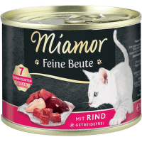 Консервы для кошек – Miamor Feine Beute Beef, 185 г