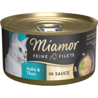 Консервы для кошек – Miamor Feine Filets Chicken and Tuna in Sauce, 85 г